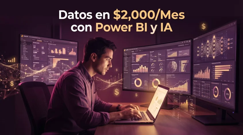 El Secreto de los Datos: Gana $2,000/Mes con Power BI