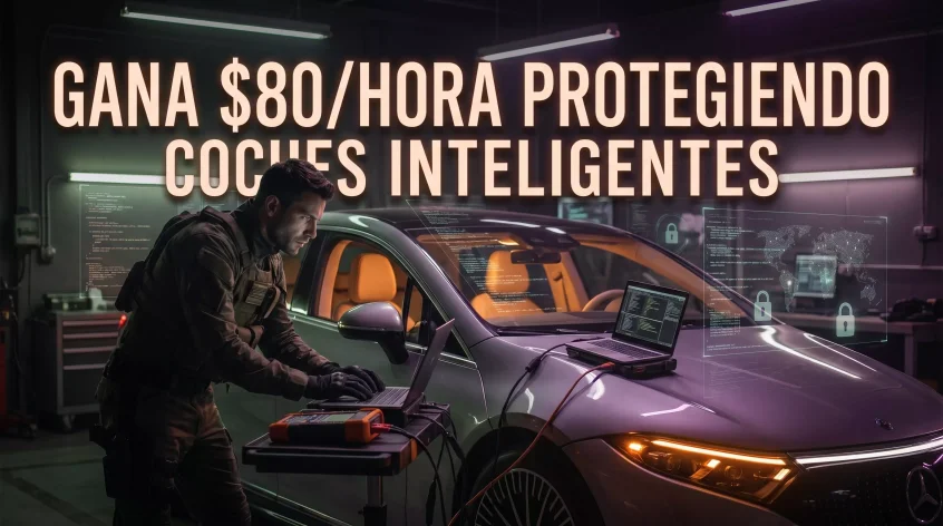 El Hacker Silencioso: ¡Cobra $80/Hora Protegiendo Coches Inteligentes