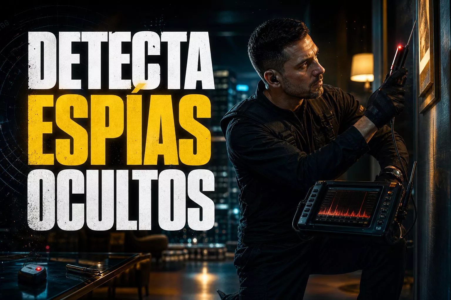 Técnico en barrido antiespía (TSCM)