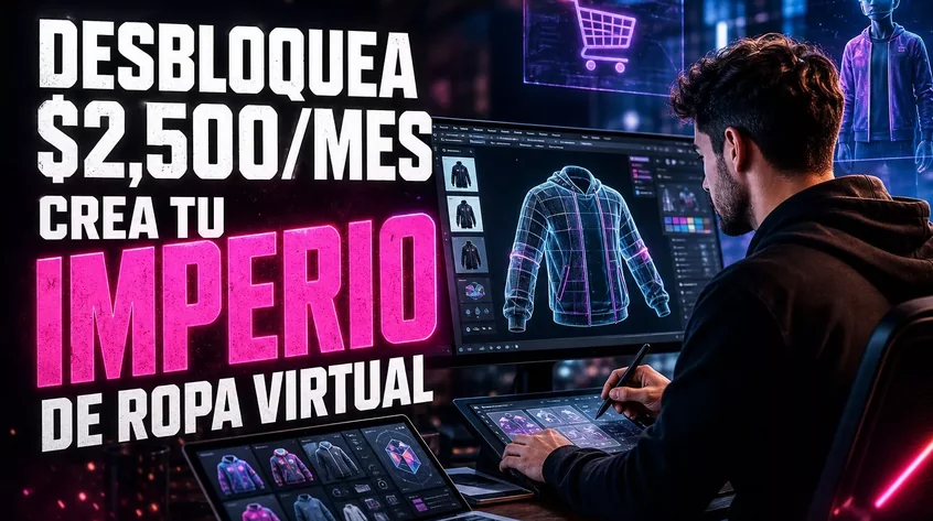 DESBLOQUEA $2,500/Mes: Negocio de Moda Virtual