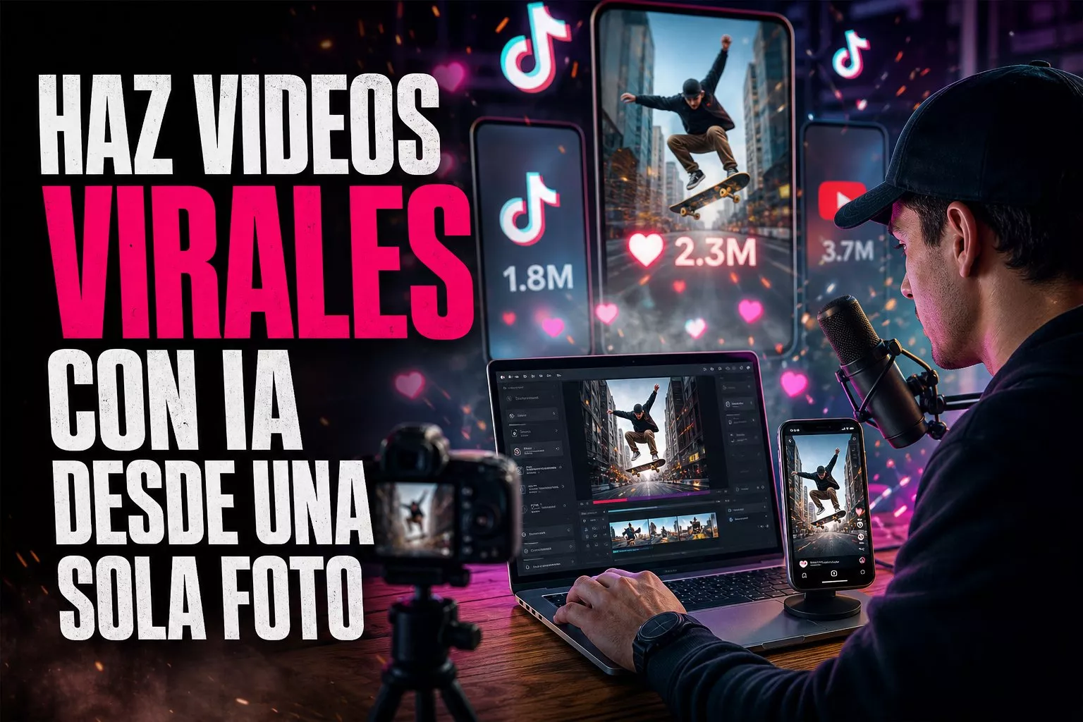 Vuélvete Viral en TikTok: Crea Videos con IA desde una Sola Foto