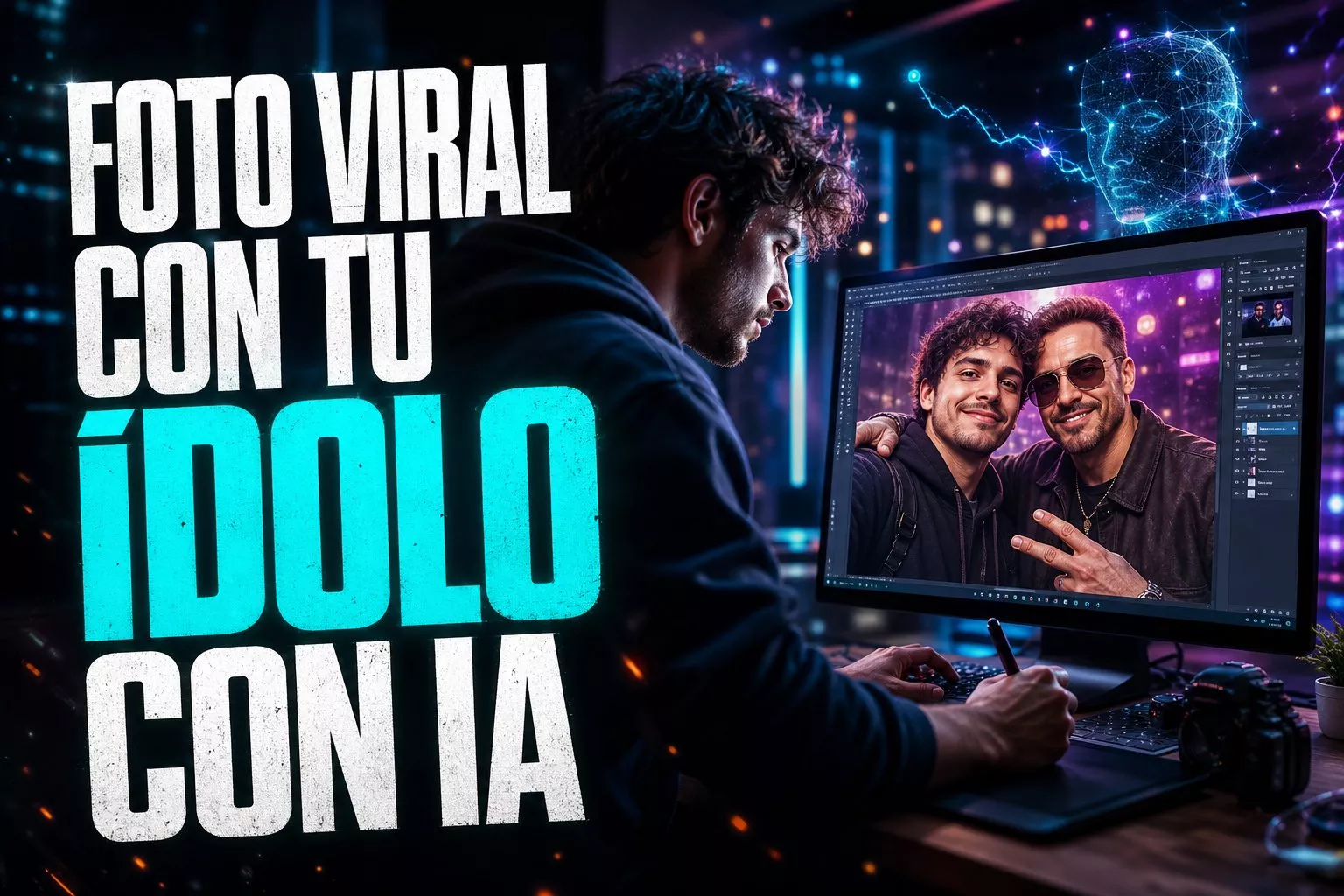 Foto viral con tu ídolo