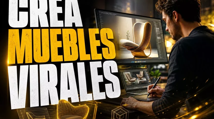 Creación y venta de muebles con IA generativa
