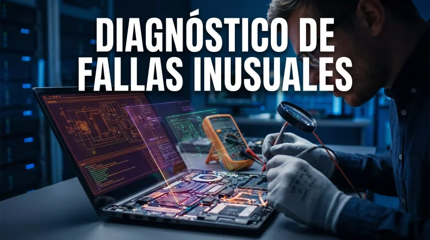 Diagnóstico de Fallas en Laptops Última Generación