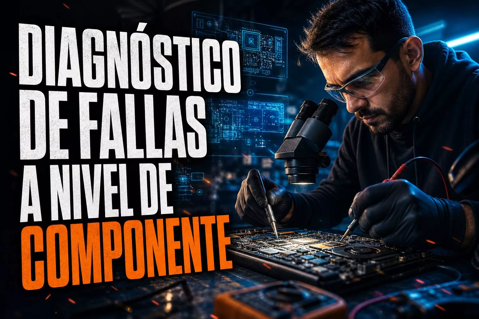 Diagnóstico de fallas en notebooks con IA y Boardview