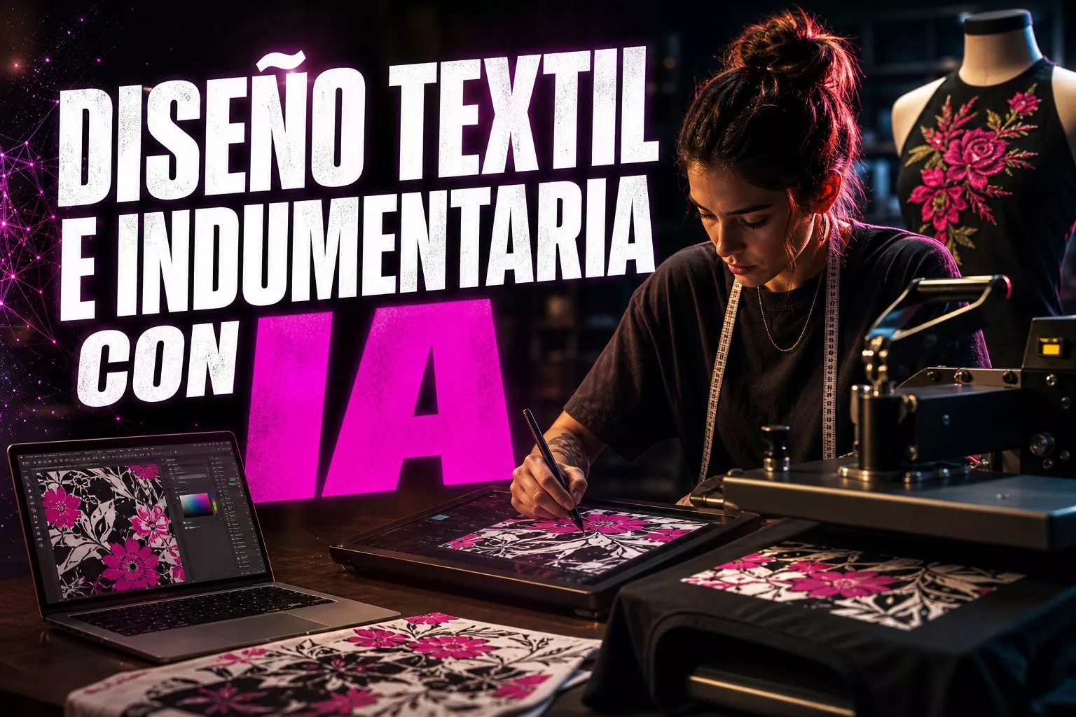 Diseño textil e indumentaria con IA