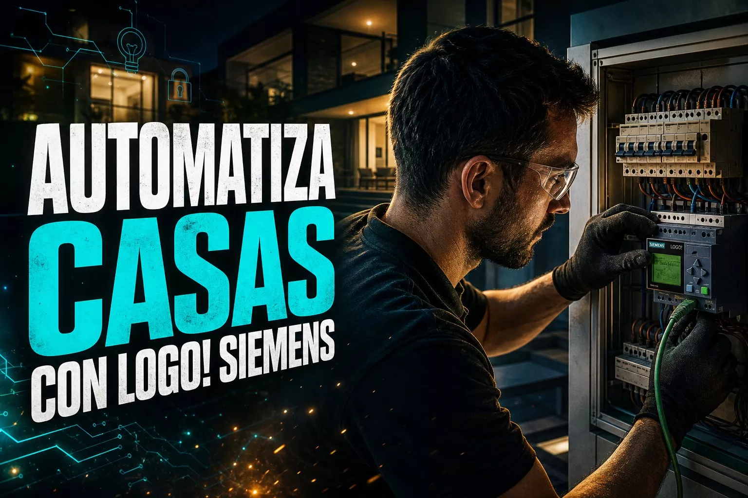 Automatiza casas con LOGO! Siemens: conviértete en instalador de domótica desde cero