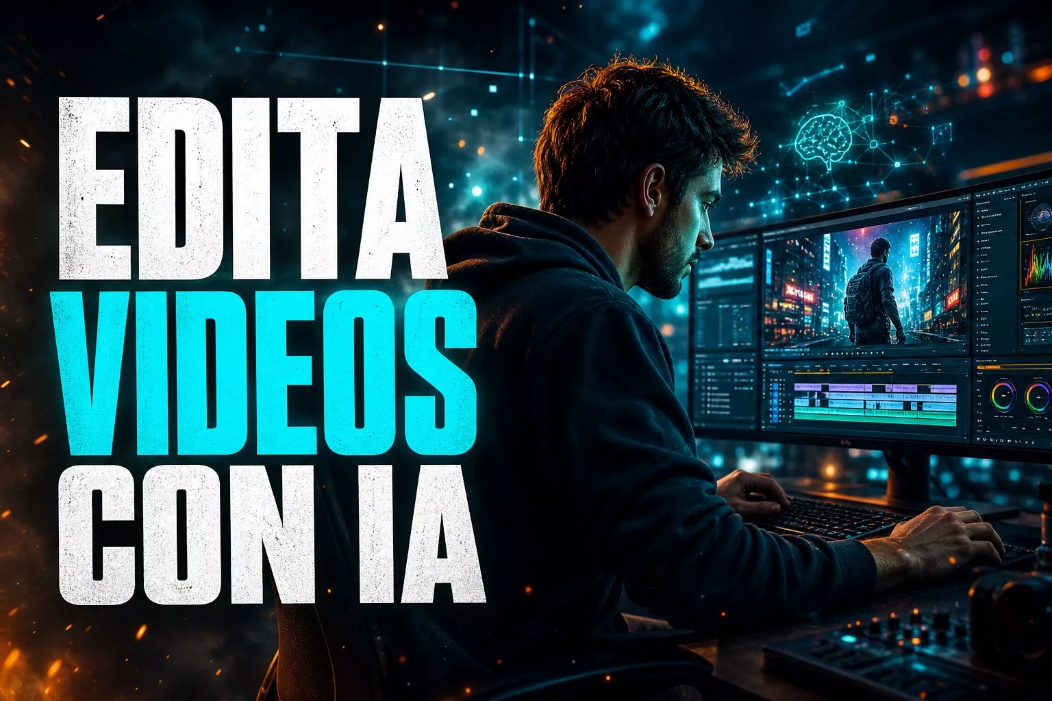 Edición de video conversacional con IA