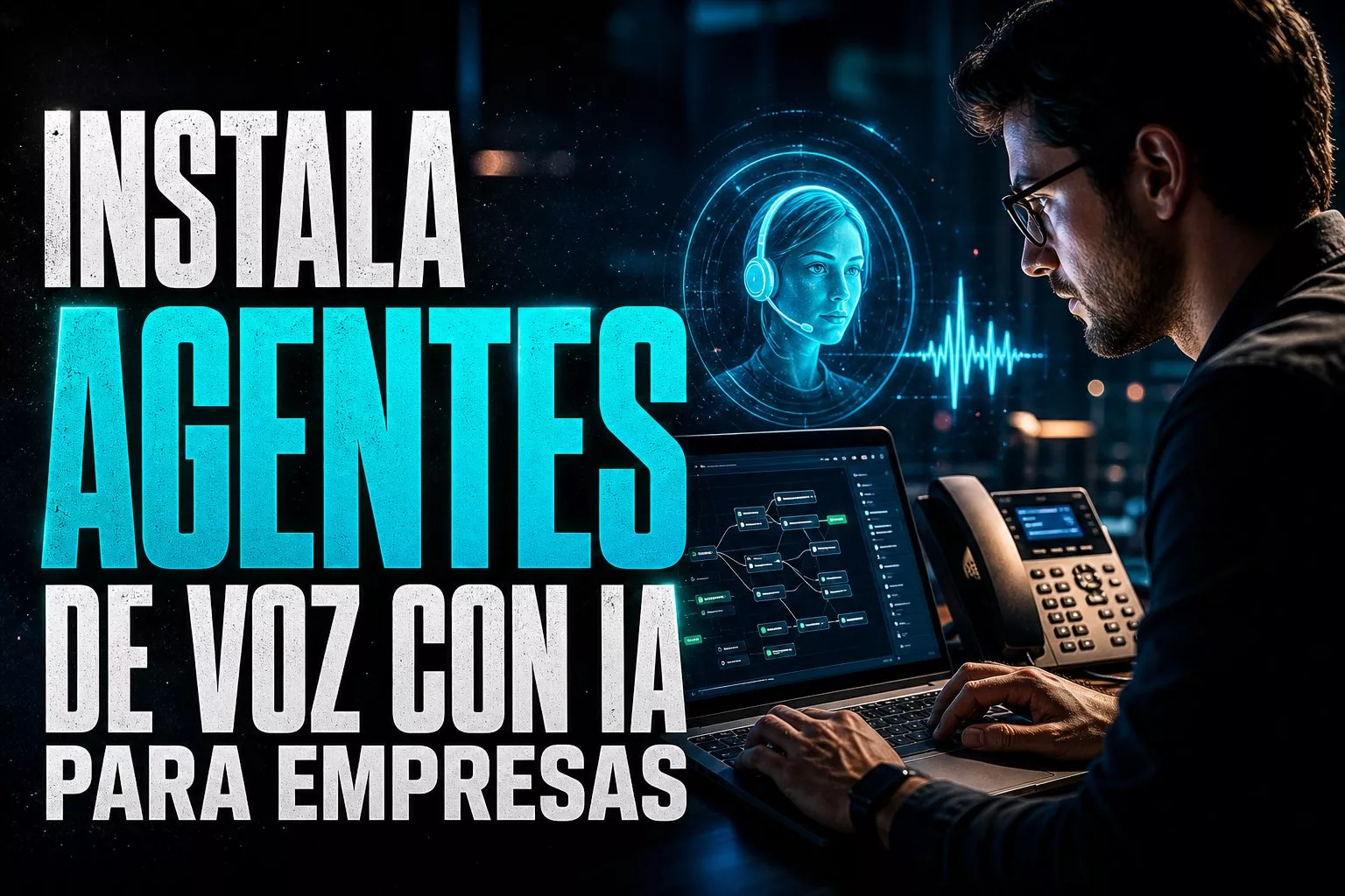 Instala Agentes de Voz con IA para Empresas