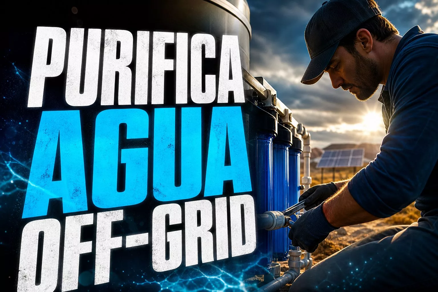 Instalación de sistemas de purificación de agua off-grid