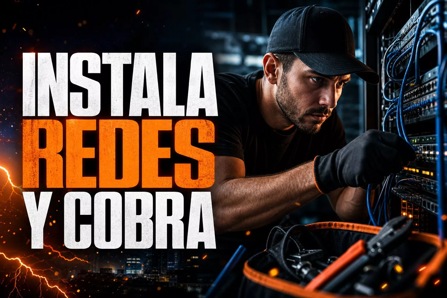 Instalador de Cableado Estructurado y Puntos de Red