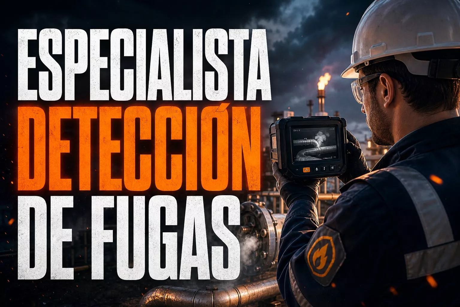 Especialista en detección de fugas de gas con cámara óptica (OGI)