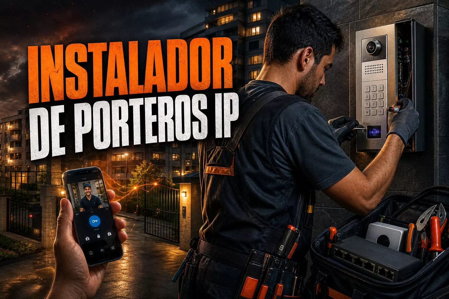 Instalador de Sistemas de Portería IP