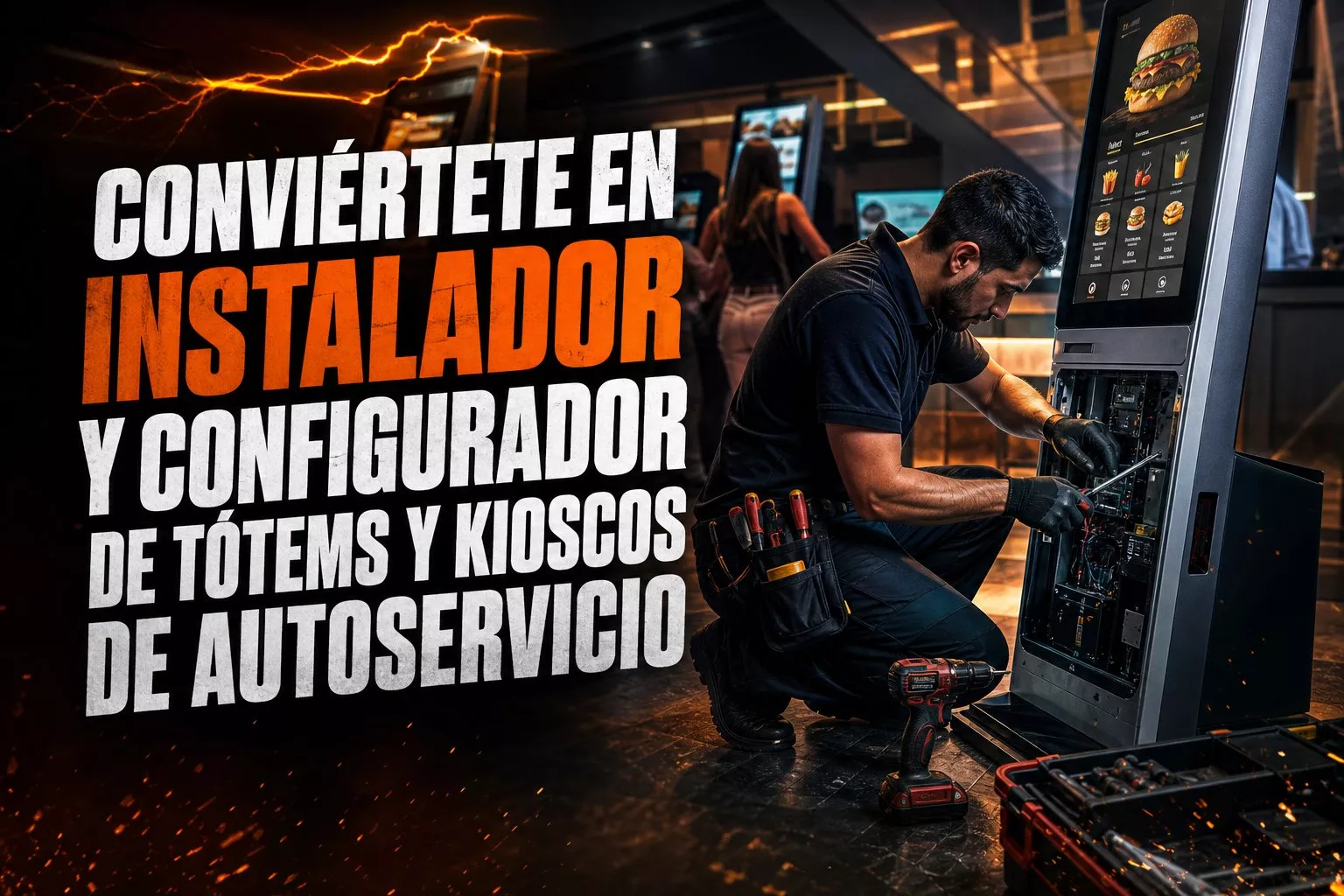 Instalador y Configurador de Tótems y Kioscos de Autoservicio