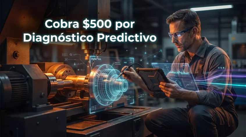 Cobra $500 por Diagnóstico: Mantenimiento Predictivo con IoT