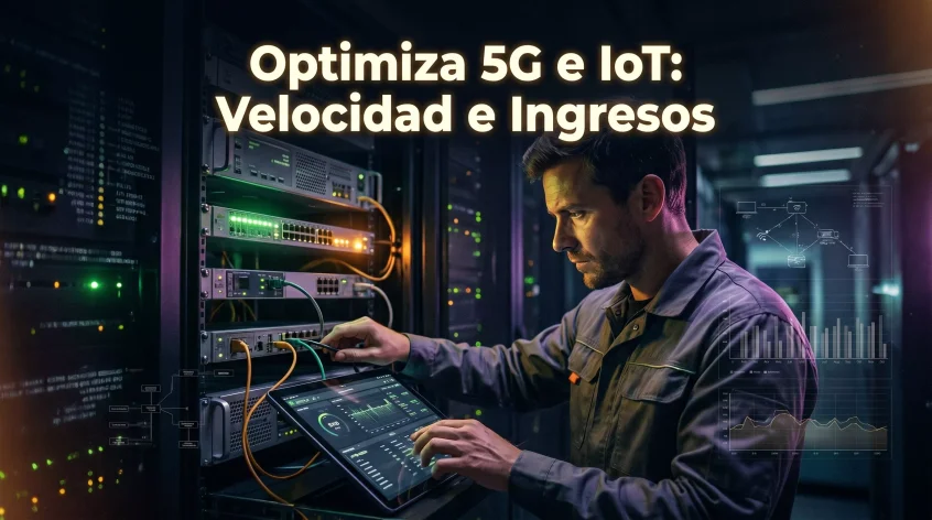 Optimización de Redes 5G e IoT Industrial