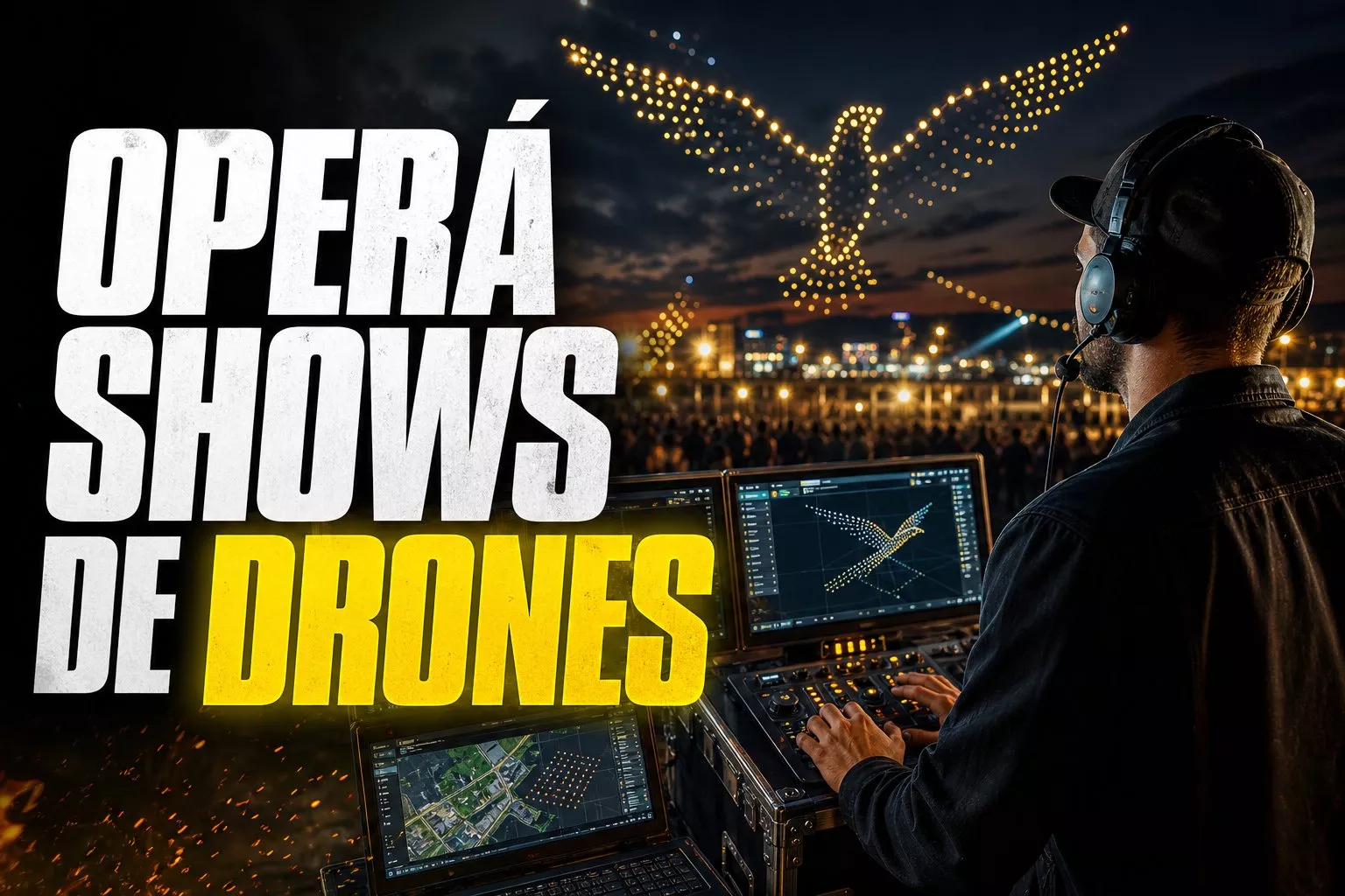 Opera Shows de Drones para Eventos Corporativos