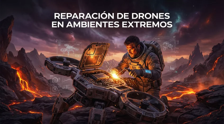 Reparación de Drones Profesionales: El Servicio Técnico que Nadie Ofrece