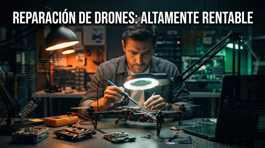 Reparación de Drones: Soluciones para Fallas Comunes
