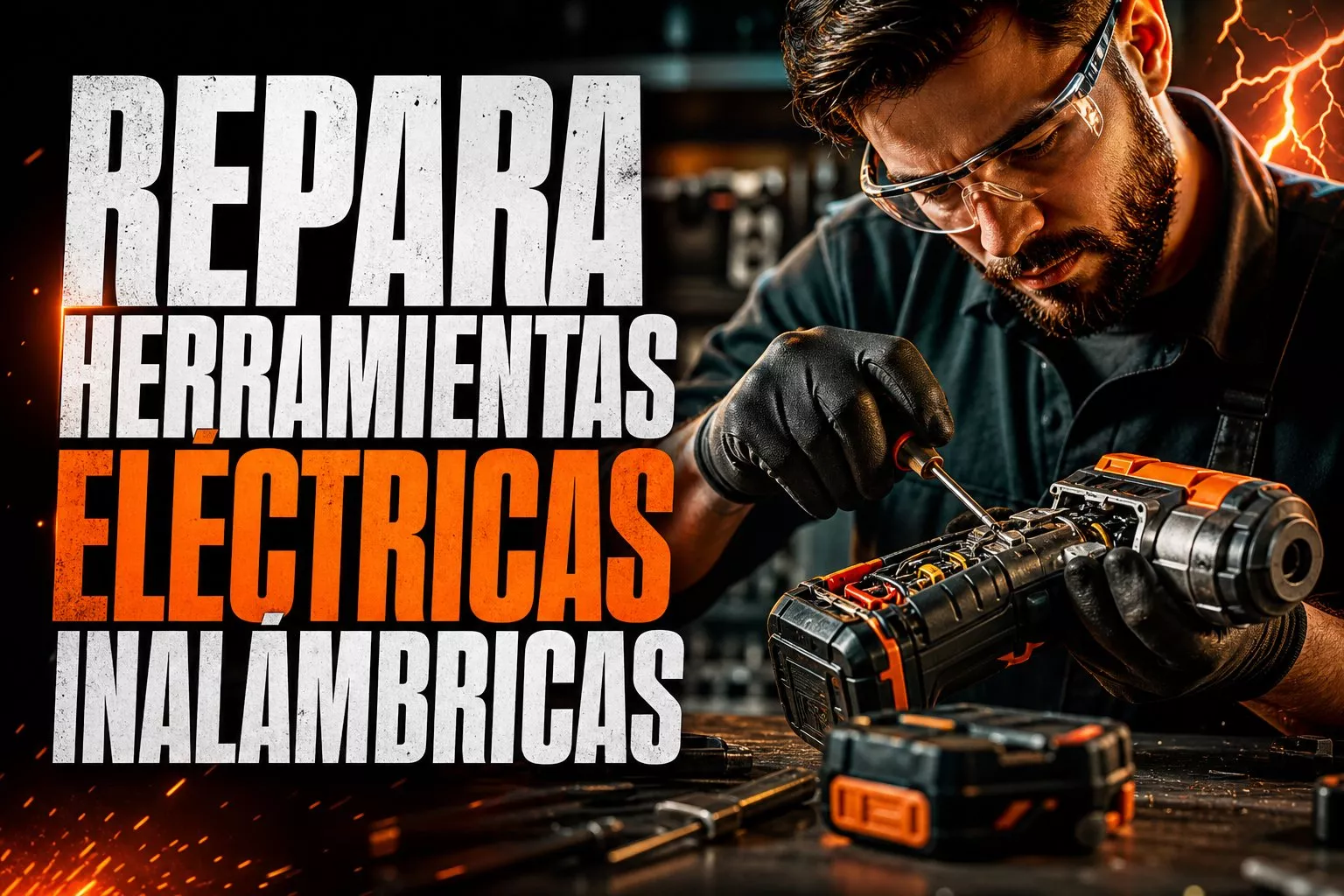 Reparación de herramientas eléctricas inalámbricas