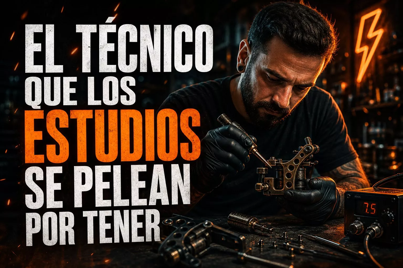 Reparación de Máquinas de Tatuar y Fuentes de Poder