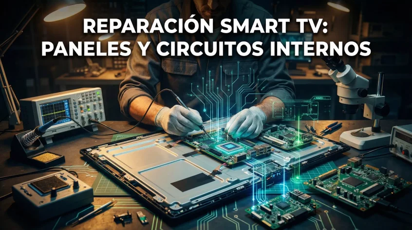 Reparación de Smart TVs: Paneles y Circuitos Internos
