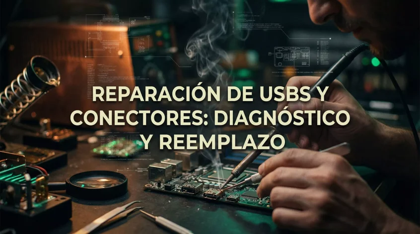 Reparación de USBs y Conectores