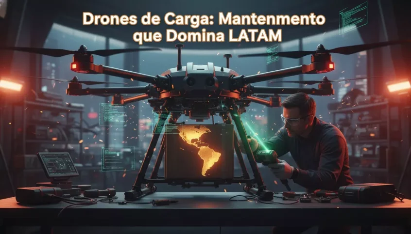 Reparación de Drones de Carga y Entrega: El Mantenimiento del Aire que Conquista LATAM
