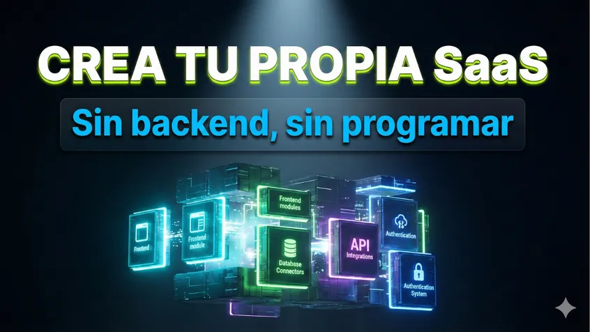Crea tu SaaS Sin Programar Backend