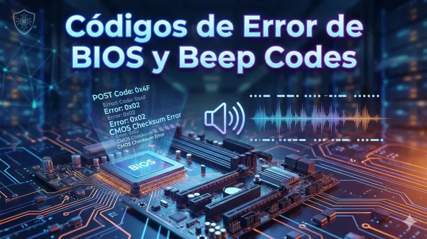 Códigos de Error BIOS y Beep Codes