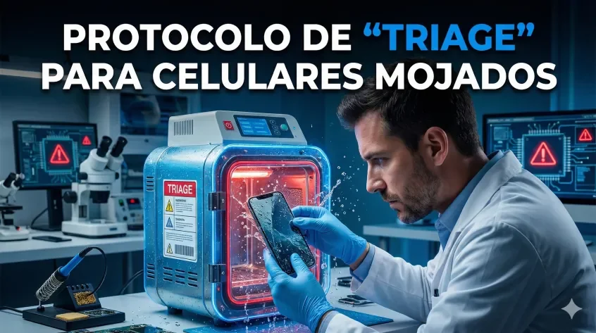 Protocolo de Triage para Celulares Mojados