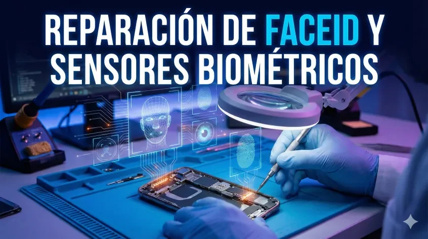 Reparación FaceID y Sensores Biométricos