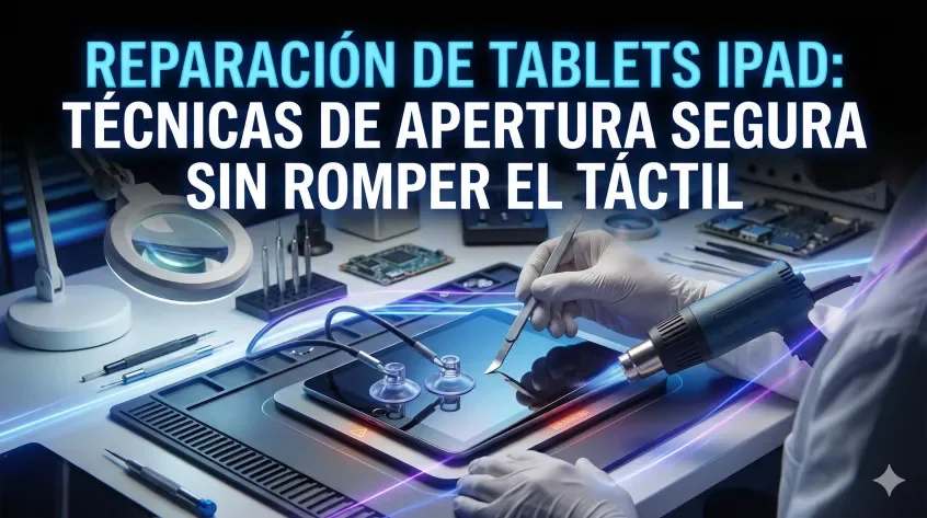 Reparación Tablets iPad Apertura Segura
