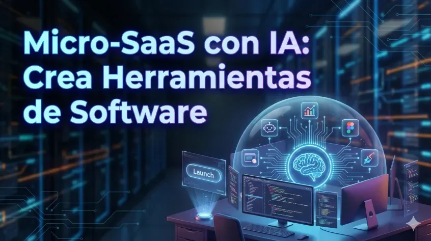 Micro-SaaS con IA: Crea Software y Vende Suscripciones