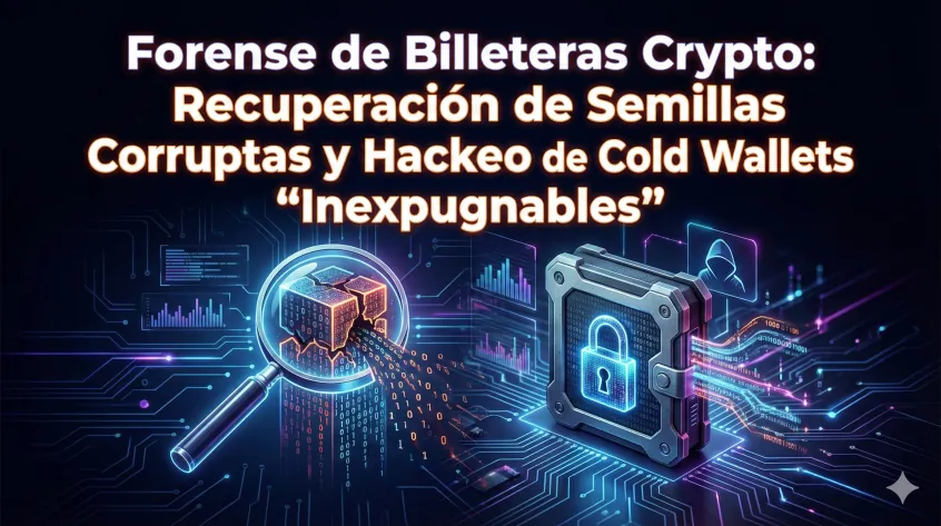 Forense de Billeteras Crypto y Cold Wallets
