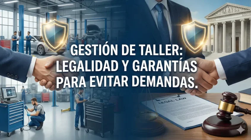 Gestión de Taller: Legalidad y Garantías
