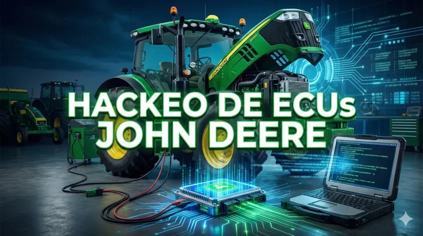 Hackeo de ECUs John Deere