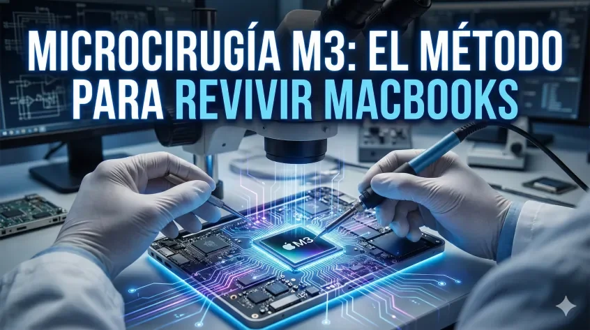 Microcirugía M3: Reparación de MacBooks