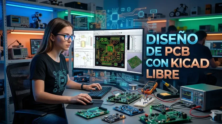 Diseño de PCB con KiCad Software Libre