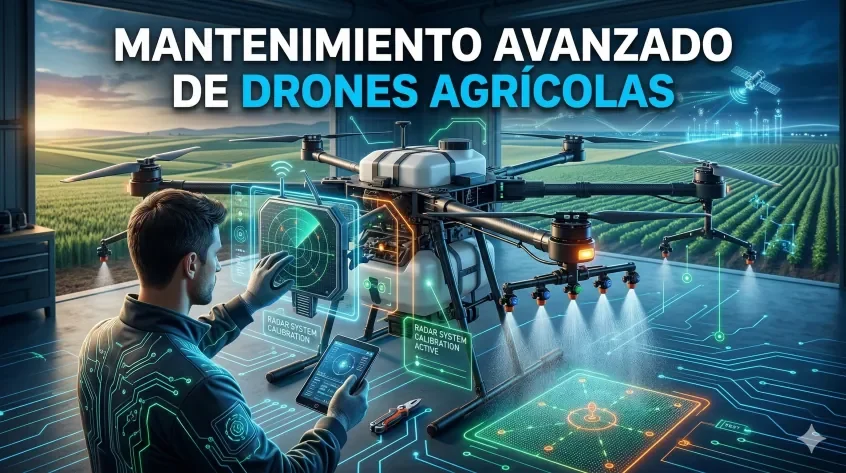 Drones Agrícolas: Radares y Aspersión