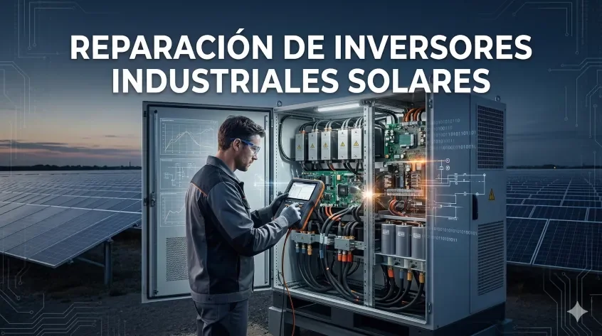 Reparación Inversores Solares Industriales