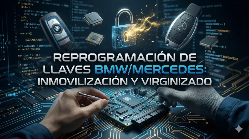 Reprogramación Llaves BMW Mercedes