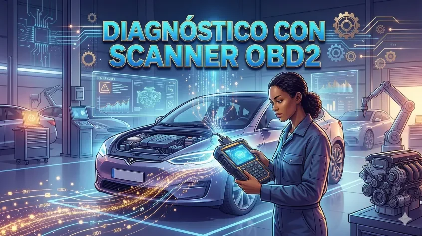 Diagnóstico Automotriz con Scanner OBD2