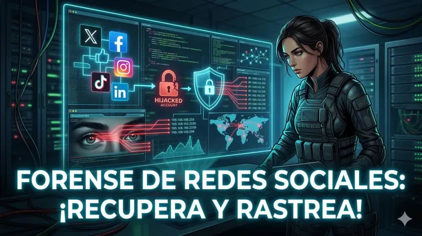 Forense de Redes Sociales - Recuperación y Rastreo