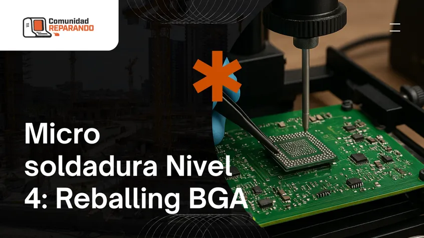 Curso Microsoldadura Nivel 4 Reballing