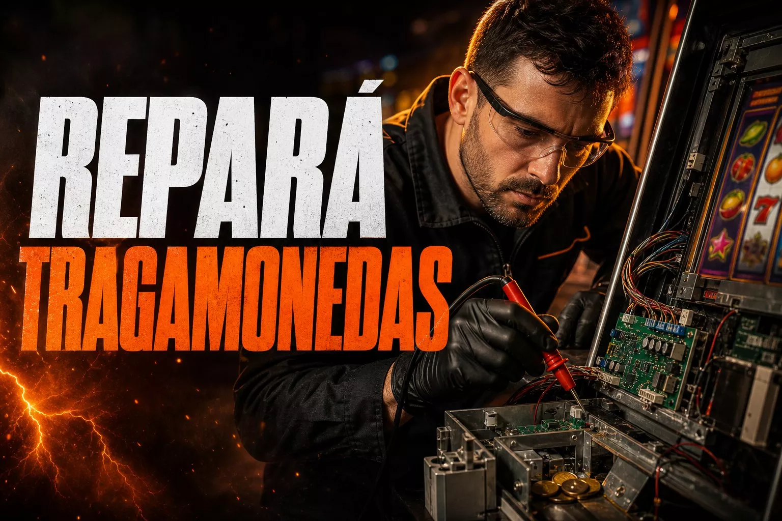 Repará Tragamonedas: Técnico de Placas y Hoppers