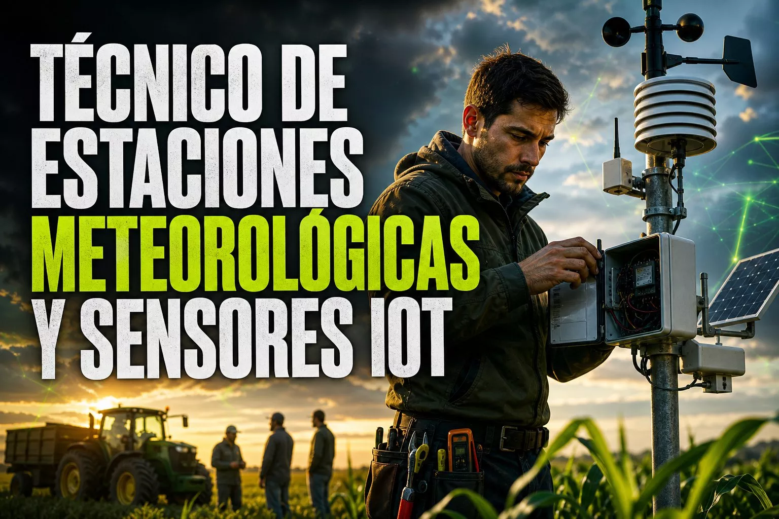 Técnico en Sensores IoT y Estaciones Meteorológicas